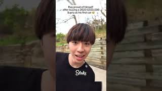 Ray Proud Of Himself After Buying A 2020 350,000 Supra As His First Car Rayasianboy