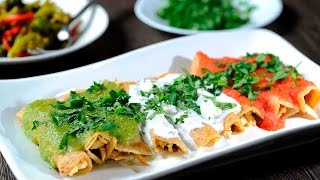 Enchiladas Mexicanas - Recetas De Antojitos Mexicanos
