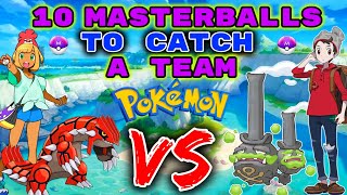 10 Masterballs To Catch RANDOM Pokémon. Then We FIGHT!  Pokemon Sword