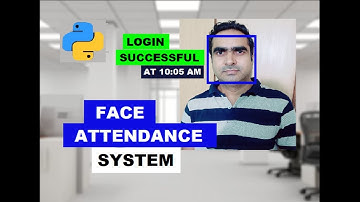 Professional Face Recognition Attendance System with Python | Python Flask Project