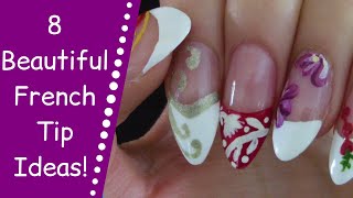 FRENCH TIP Nail Art Compilation! | Cute French Tip Nail Designs! | The Polish Queen