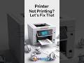 🛠️ Printer Not Printing? Let’s Fix That Solve the most common printer problems in minutes!