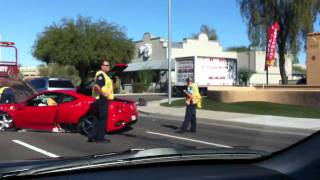 A scottsdale douchebag crashes his ...