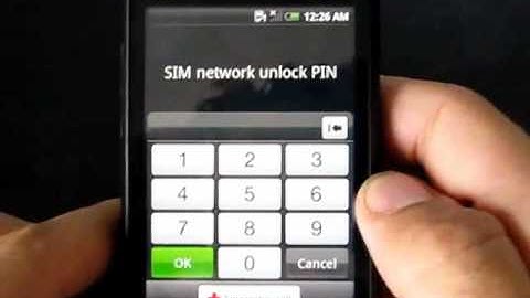 How to Unlock HTC Aria with unlock code AT&T T-Mobile Orange att Unlock Aria code HD2 Evo.flv