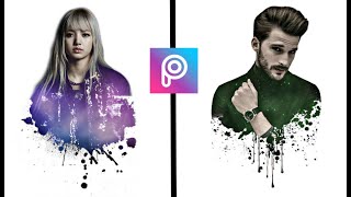 SPLATTER EFFECT || PICSART EDITING TUTORIAL || EASY PICSART TUTORIAL
