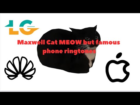 Maxwell The Cat MEOW But Famous Phone Ringtones 📞📲