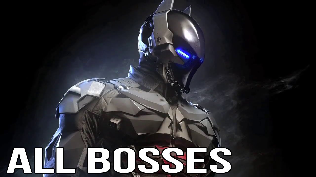 Batman Arkham knight - All Boss Fights (All Bosses) - YouTube