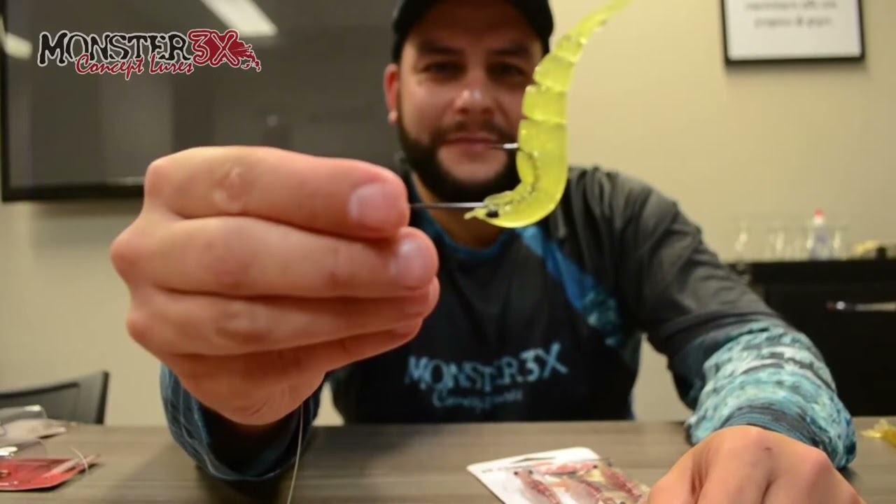 CAMARÃO MONSTER 3X X-MOVE 7CM 1,8G - PACOTE C/ 3UN