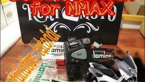 Domino Switch for NMAX installation tutorial