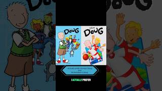 The Evolution of Doug: From Nick to Disney #disney #nickelodeon #animation  #cartoon #shorts