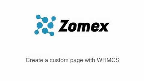 WHMCS tutorial - How to create custom pages in WHMCS