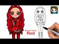 How to Draw Red | Disney Descendants Wicked Wonderland