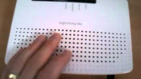 How to reset a Thomson Technicolor tg582n (BEBox v2) 582n