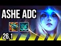 ASHE &amp; Galio vs VIKTOR &amp; Nautilus (ADC) | EUW Master | 26.1