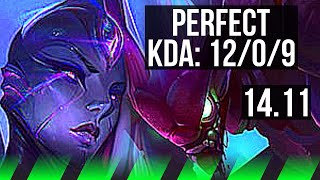 BEL'VETH vs KHA'ZIX (JGL) | 12/0/9, Legendary, 1300+ games | KR Diamond | 14.11