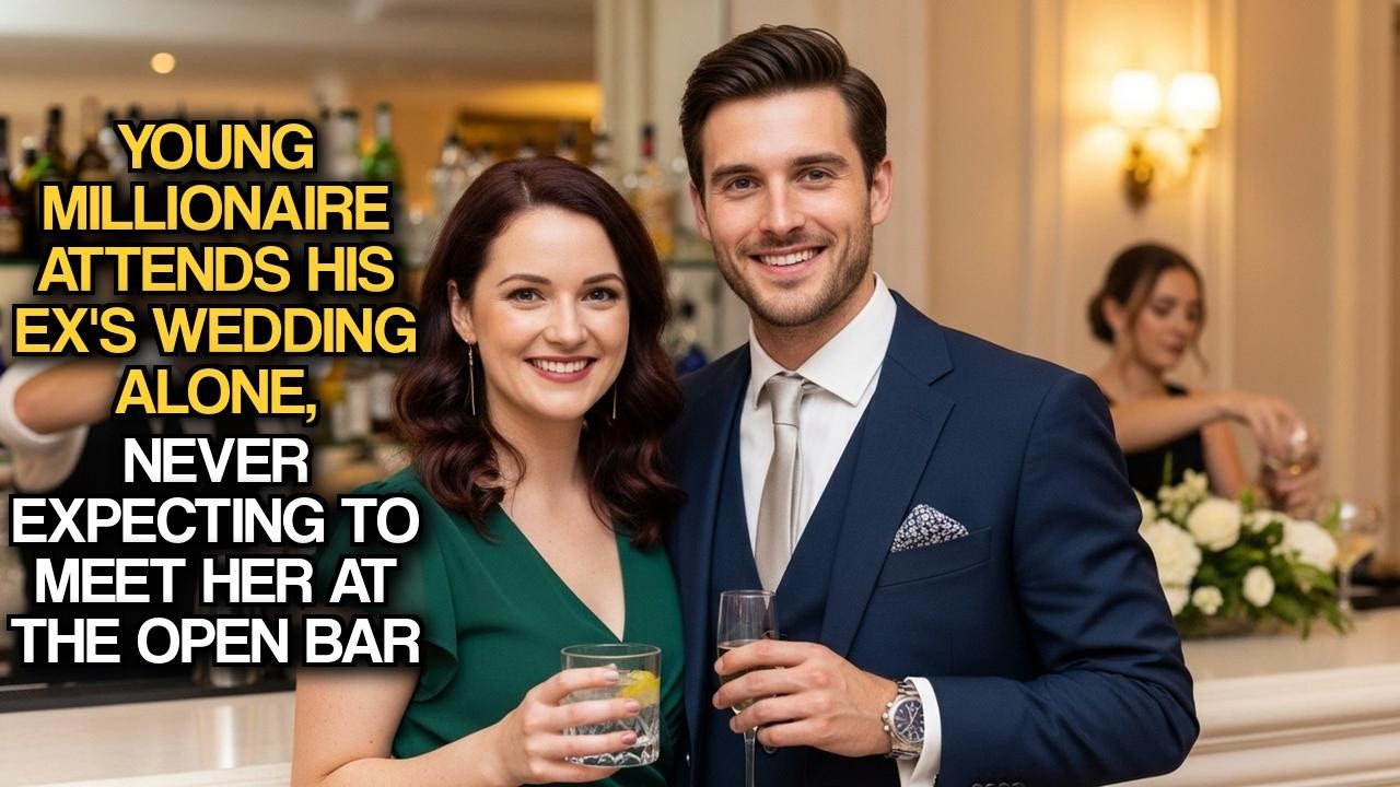 Young Millionaire Attends His Ex's Wedding Alone, Never Expecting to Meet Her at the Open Bar
