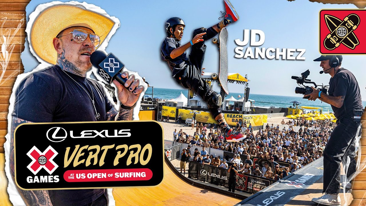 Lexus Vert Pro at The US Open of Surfing | Mens Vert Skateboarding FULL BROADCAST