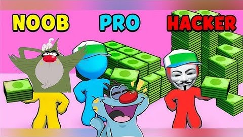 NOOB vs PRO vs HACKER | My Mini Mart With Oggy And Jack | Apointalex Gaming |