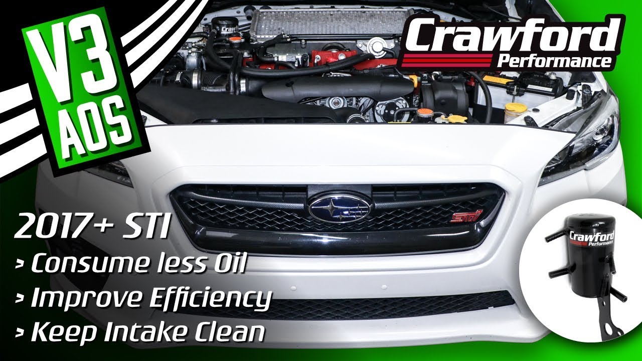 Install Video: Crawford V3 AOS for 2017+ Subaru STI (S0699)