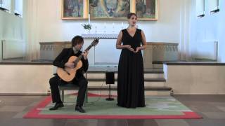 Video thumbnail of "Carina Vinke & Jacob Kellermann plays F. Schubert: Frühlingstraum"