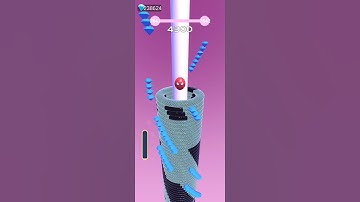 World Record In Stackball 3D #shorts #stackball #shots #trending #trap #gaming