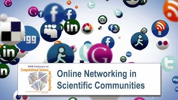 Online networking in scientific communities