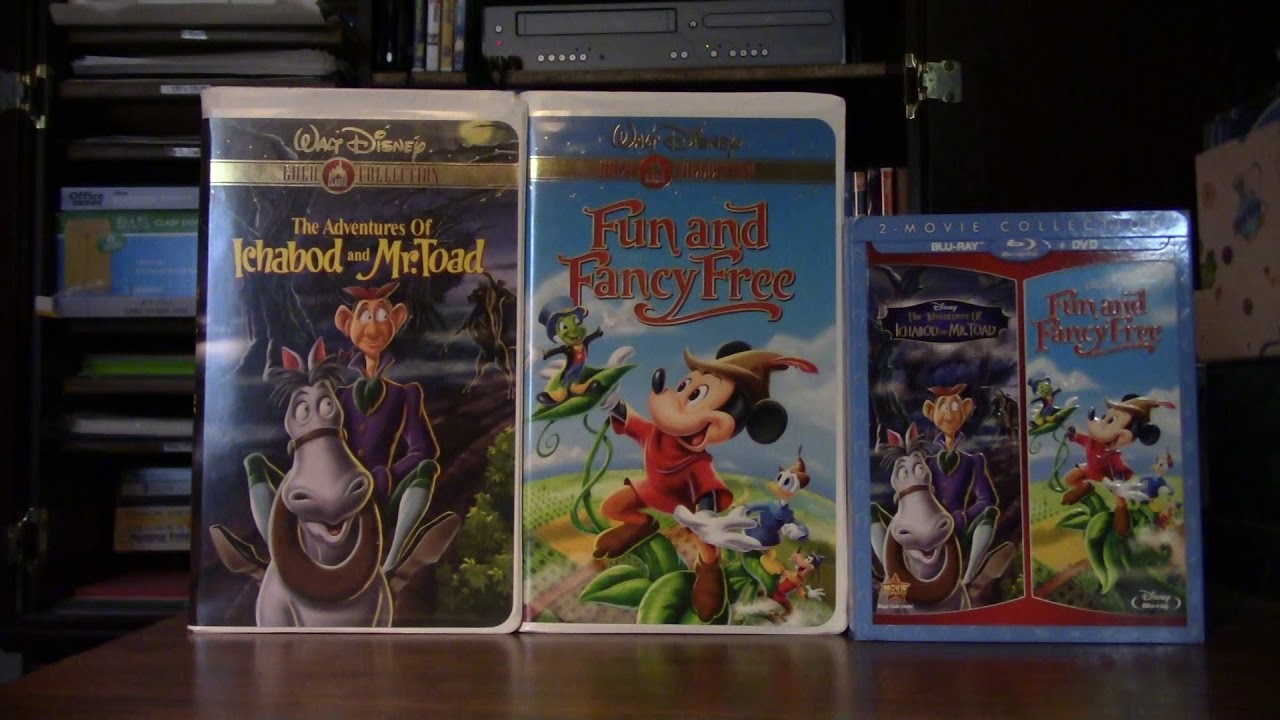The Adventures Of Ichabod And Mr. Toad (1949) & Fun And Fancy Free (1947)