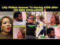 Lilly Philips Reaction 100 MEN CHALLENGE🔥