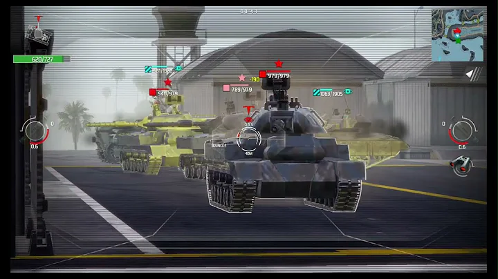 Infinite Tanks Gameplay On Android TV Box - Humans vs. Artificial Intelligence (Part 13)