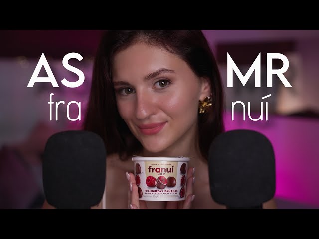 АСМР: ПРОБУЮ МАЛИНУ В ШОКОЛАДЕ 🍫 Итинг Franuí и НУ ОЧЕНЬ БЛИЗКИЙ ШЁПОТ 🩷