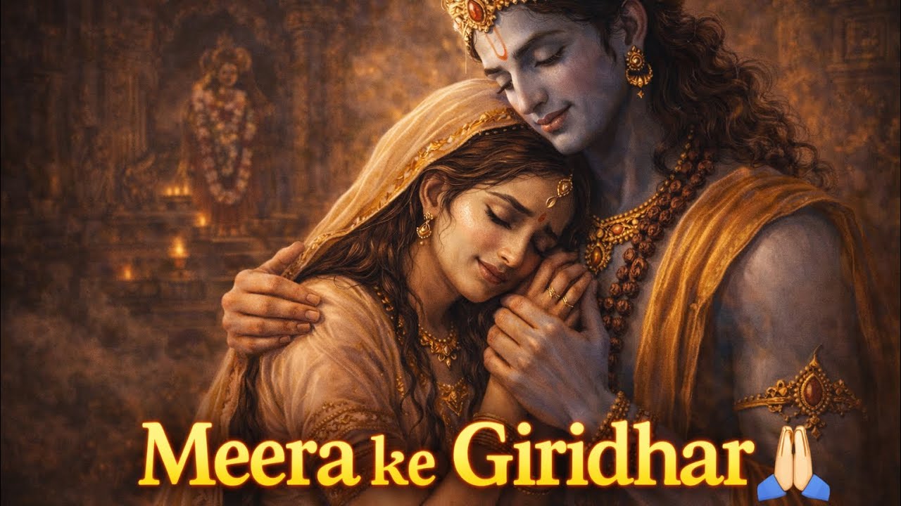 Meera Ki Prem Bhakti ❤️| Giridhar Gopal Bhajan🙏🏻