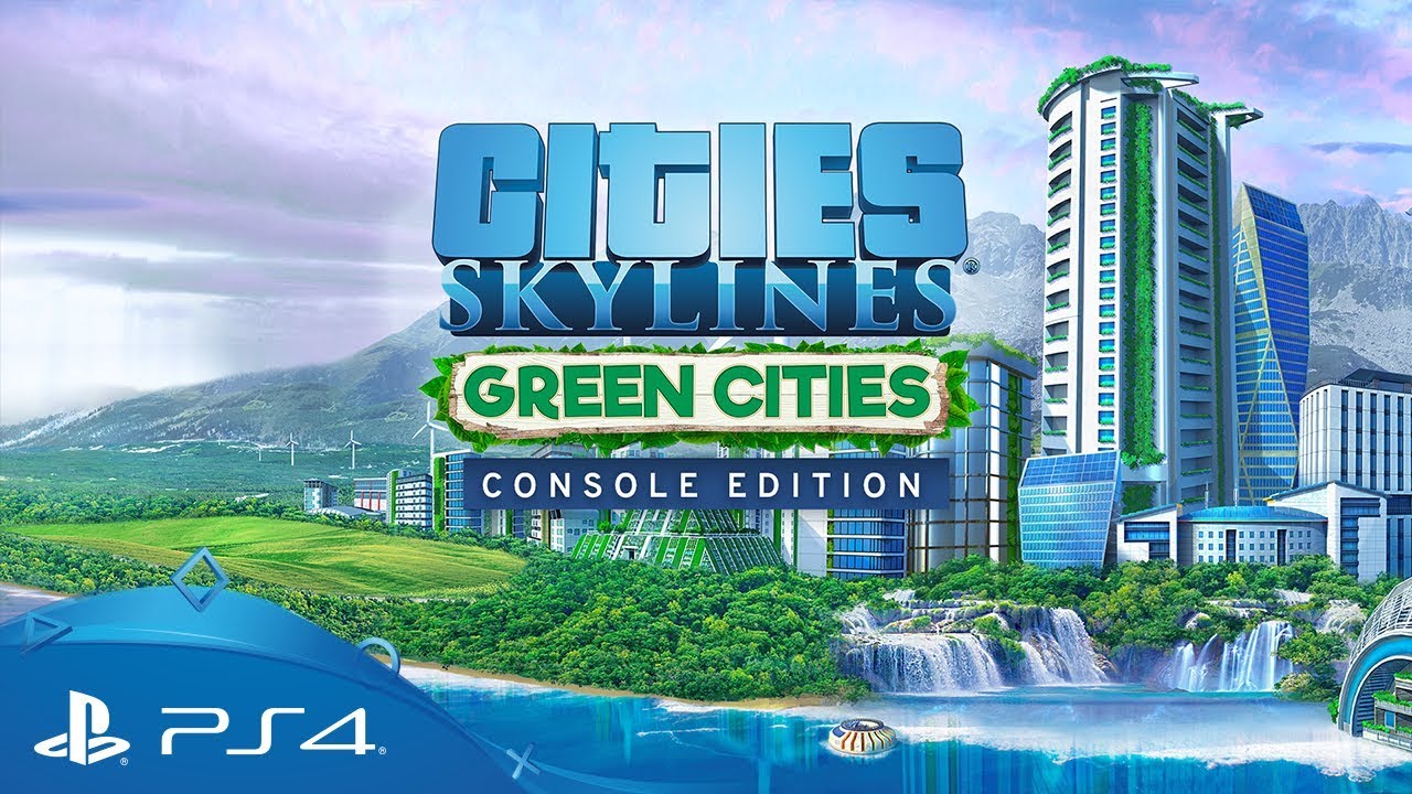 Cities Skylines ps4. Cities Skylines Green. PLAYSTATION небоскребы.