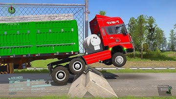 Spintires Mudrunner Mod Truck Driver Skills Gameplay  Game Daily19 #mudrunner #spintires