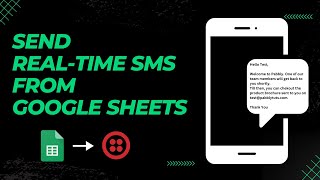 How to Send REAL-TIME SMS from Google Sheets (Step-by-Step Tutorial)