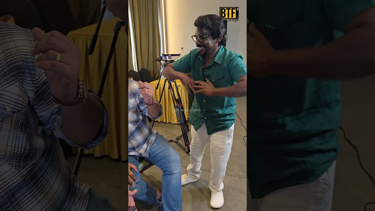Ramesh Pisharody, Noby Marcose, Thankachan Vithura Candid Comedy Moments in Kochi BTS Ramesh Pisharody, Noby Marcose, Thankachan Vithura Candid Comedy Moments in Kochi BTS