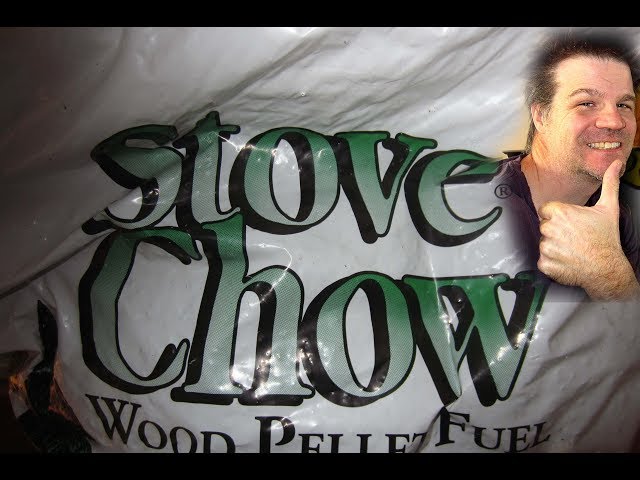Stove Chow wood pellets are great! - YouTube