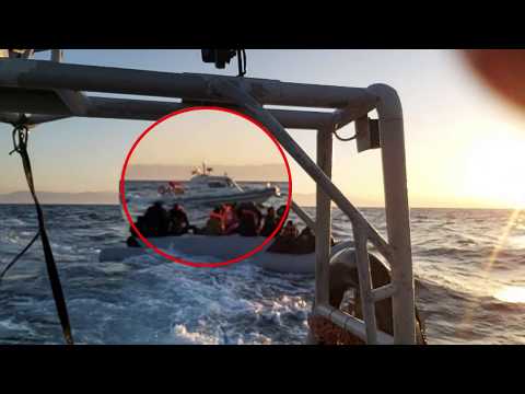 Συνοδεία τουρκικών ακταιωρών οι λέμβοι με τους αλλοδαπούς στο Αιγαίο