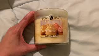 Goose Creek Cupcake Icing Candle Review 2023