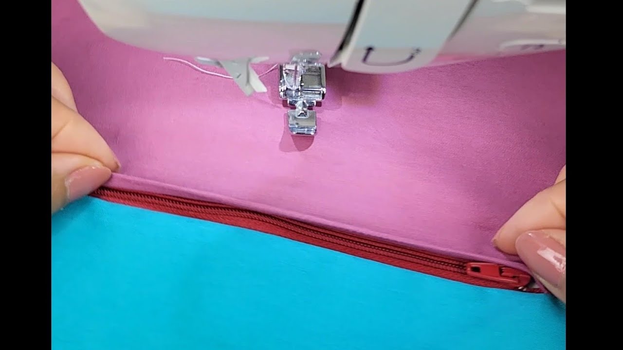 Easy way to sew zipper for beginners Sewing Tips and Tricks YouTube