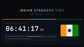 LIVE Indian Standard Time (IST) Clock | Current Time in India 24/7 | Study & Work Timer screenshot 2