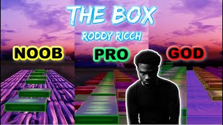 Roddy Ricch - The Box - Noob vs Pro vs God (Fortnite Music Blocks) With Code!