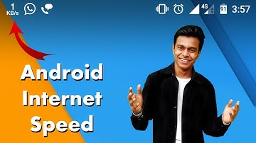 Show Internet Speed On Android Status Bar