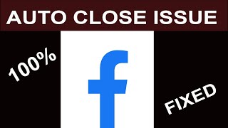 Facebook Lite Auto close Issue Android & iOS - 2023 | Facebook Auto Close Problem | PSA 24 screenshot 3