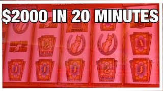 JEFF SAT ON THE HOTTEST SILVER DOLLAR SHOOTOUT SLOT AT CHOCTAW DURANT - RED SPINS WON’T STOP
