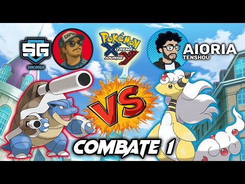 #04 Combate 1 - SanGaraza VS Aioria / Pokemon XY Xtreme Journey Dual Locke !