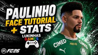 EA FC 26 | Paulinho | Palmeiras | stats | pro clubs | tutorial | look alike | how to create