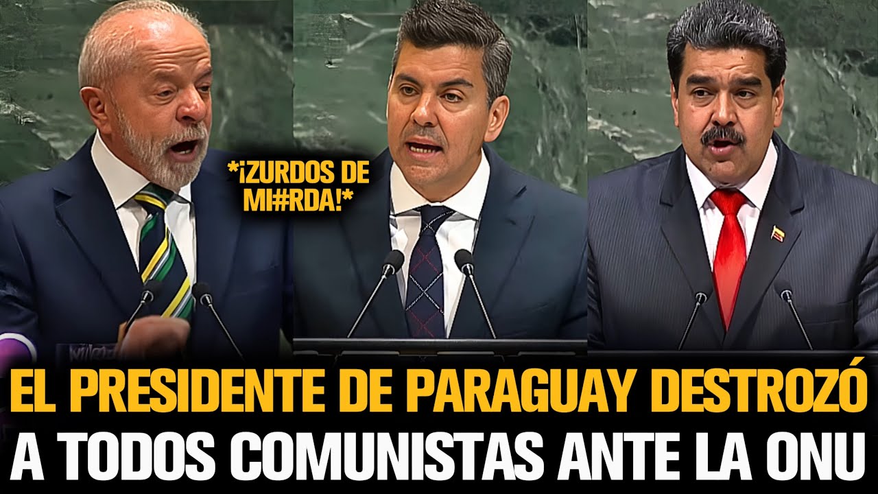 EL PRESIDENTE DE PARAGUAY DESTROZÓ A TODOS COMUNISTAS ANTE LA ONU
