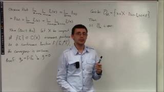 Topics In Analysis (Lecture 17): Interchanging Limits