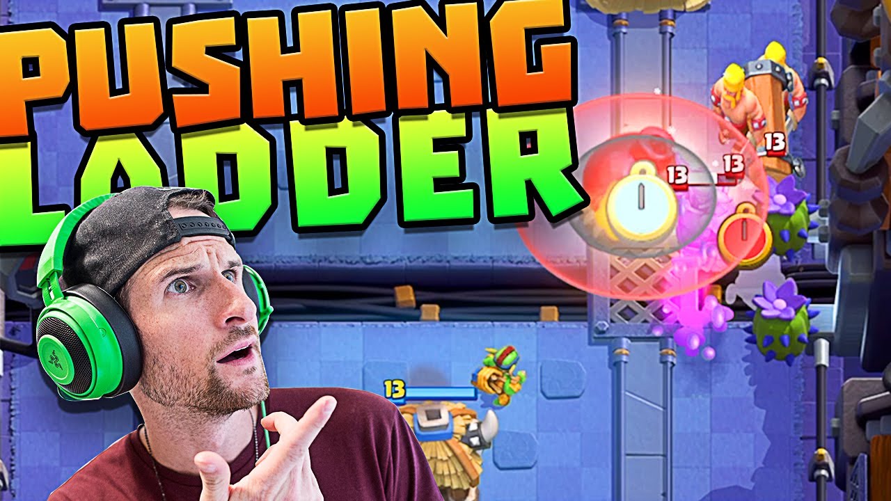 CLIMBING THE LADDER WITH THIS DECK in CLASH ROYALE YouTube