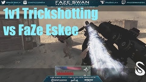 FaZe Swan 1v1 Trickshotting vs. FaZe Eskee (MW2)